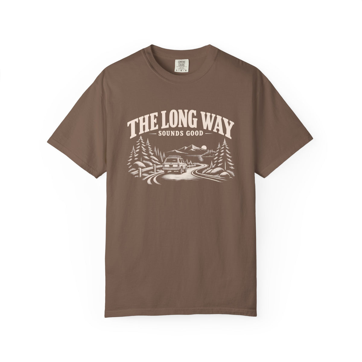The Long Way Sounds Good Adventure T-Shirt