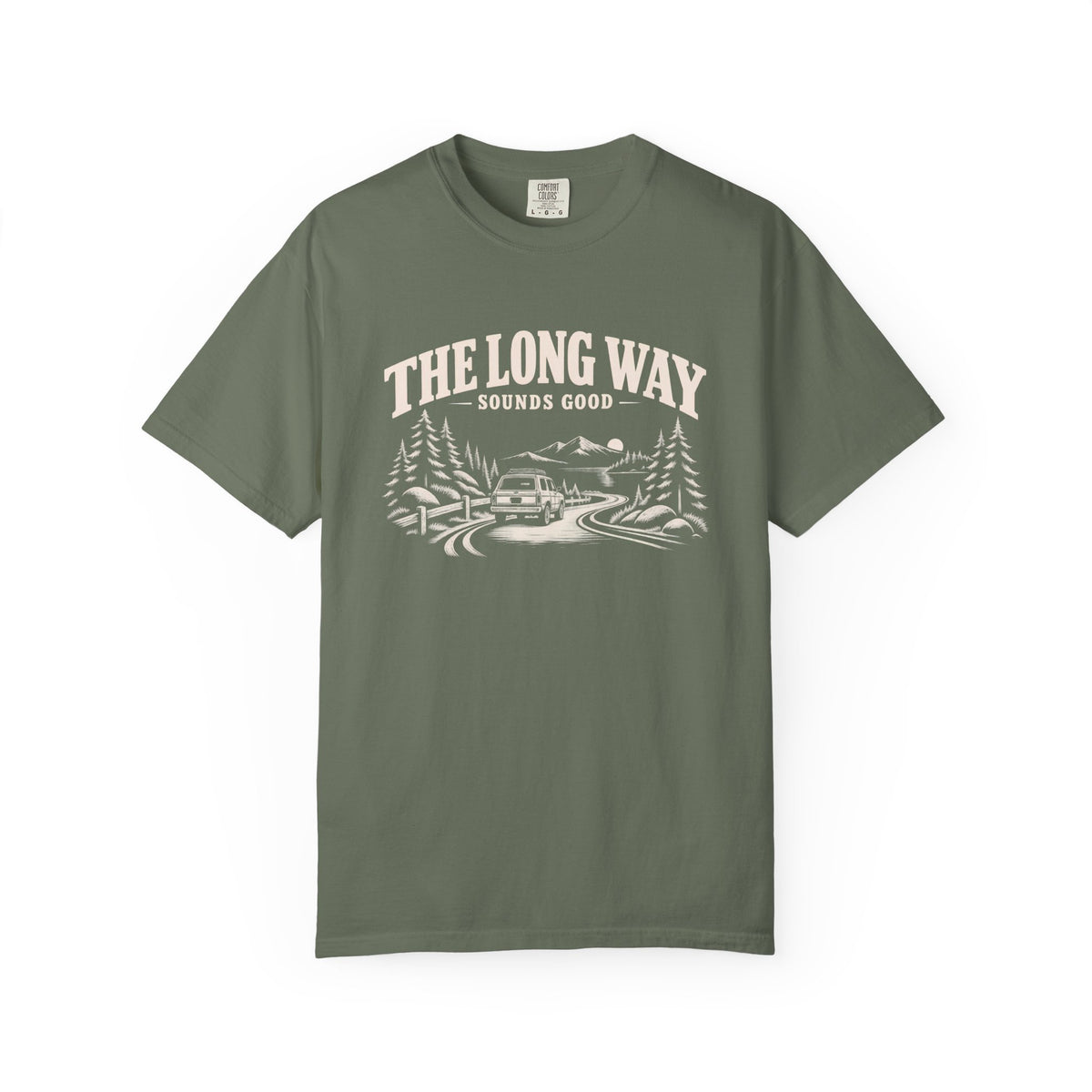 The Long Way Sounds Good Adventure T-Shirt