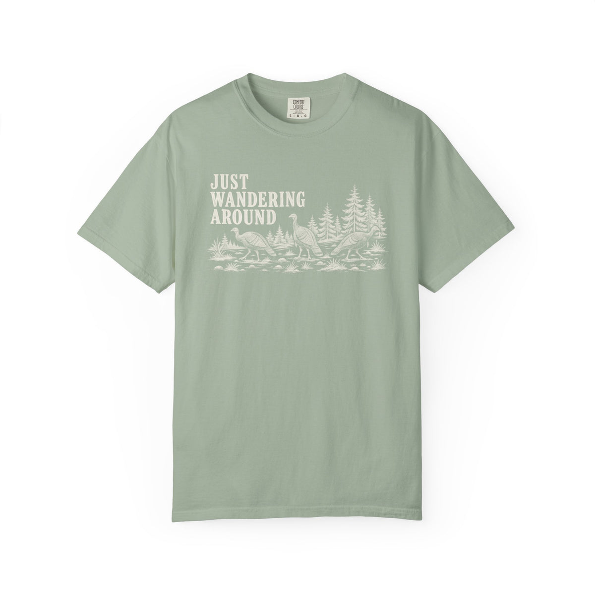 Just Wandering Around Wild Turkeys T-Shirt