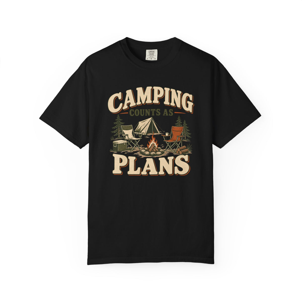 Camping Counts As Plans T-Shirt